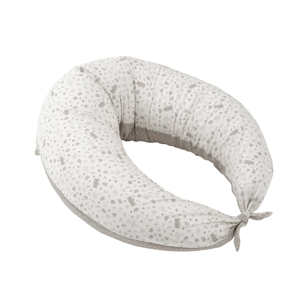 Cojín de lactancia Cambrass Microprint Marrón piedra-1