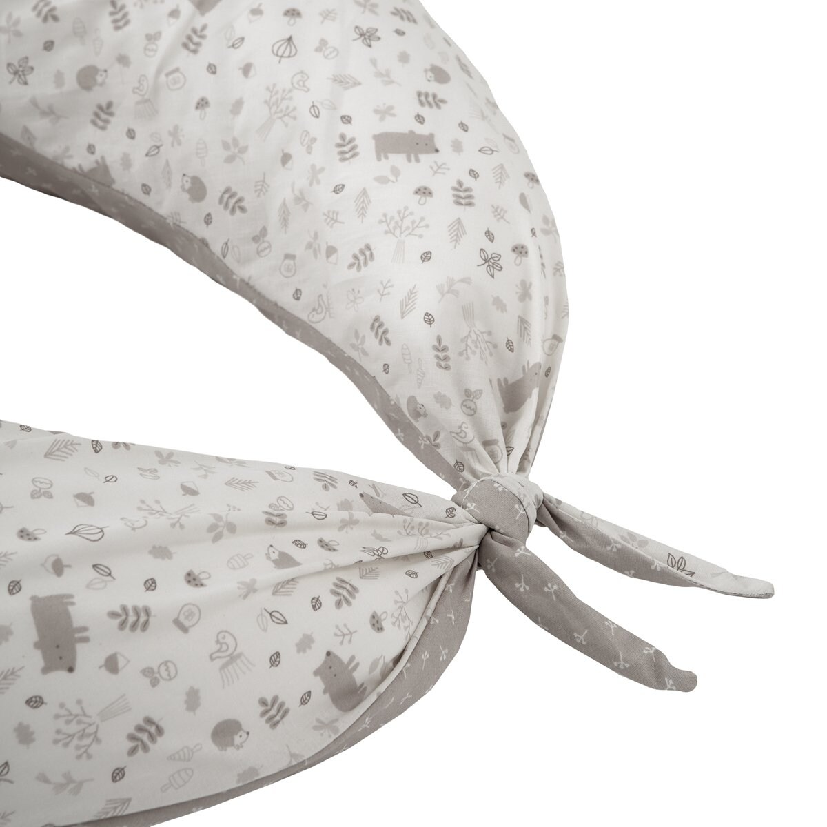 Cojín de lactancia Cambrass Microprint Marrón piedra-3