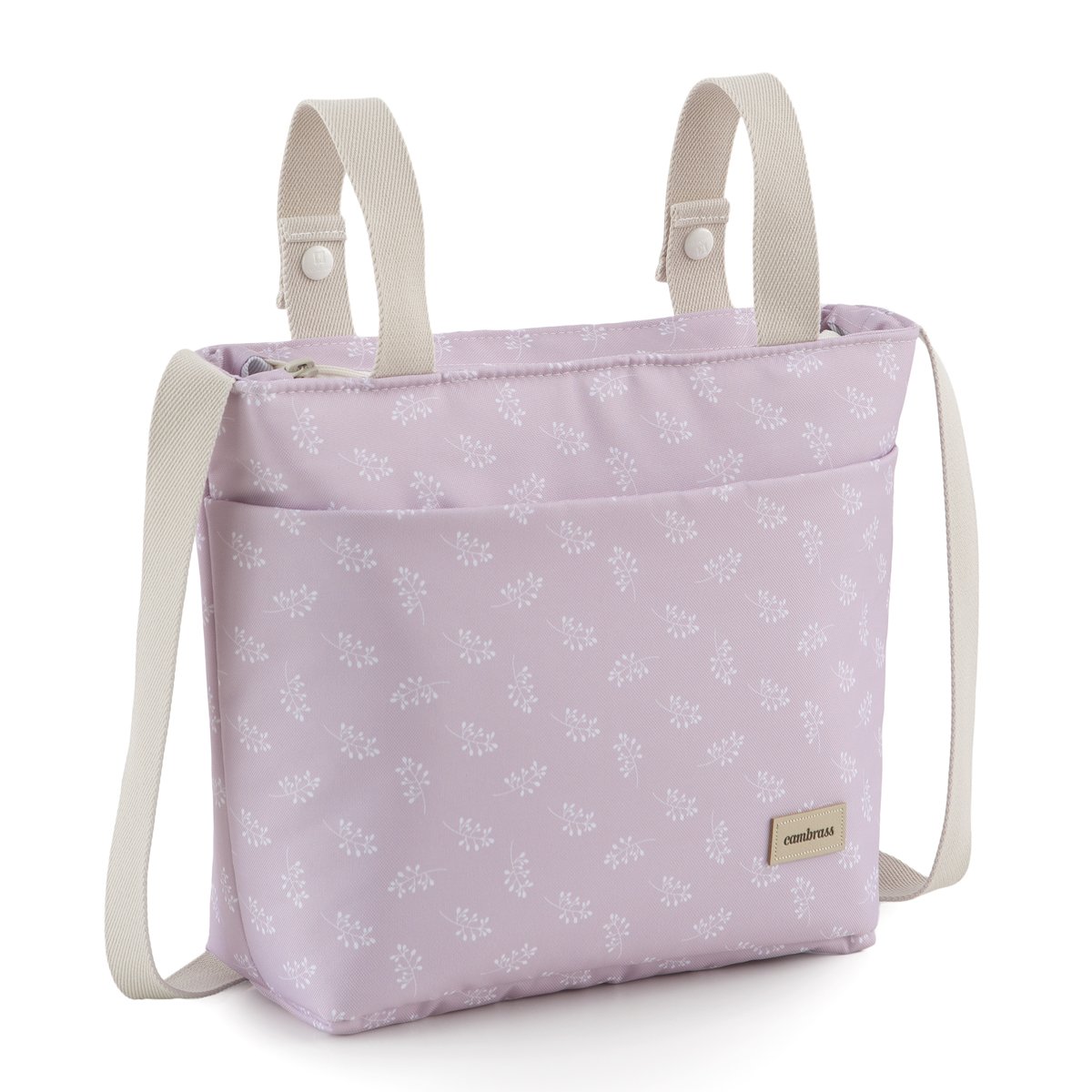 Bolso para silla de paseo Cambrass Water-repelent - Rosa claro Rosa claro-2