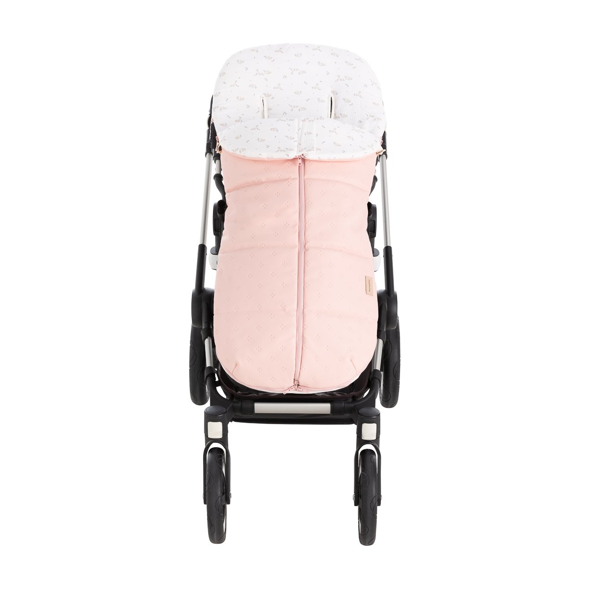 Saco silla de paseo universal Norababybags by Cambrass Leatherette - Rosa claro Rosa claro-1