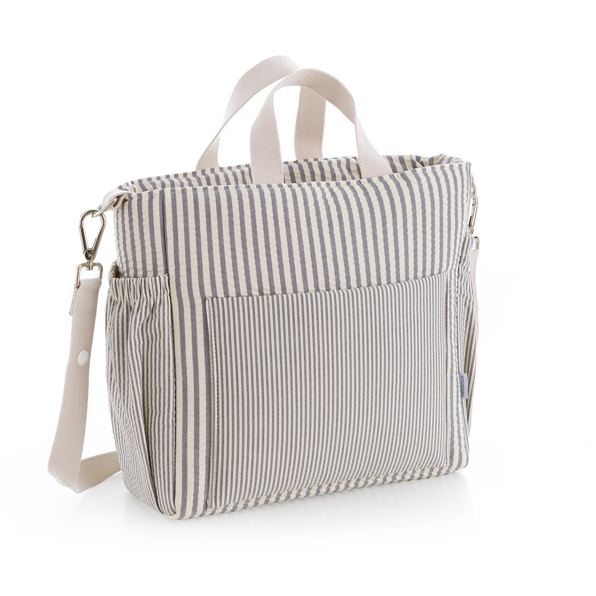 Bolso de maternidad Cambrass Textil Beauty - Gris Gris-2