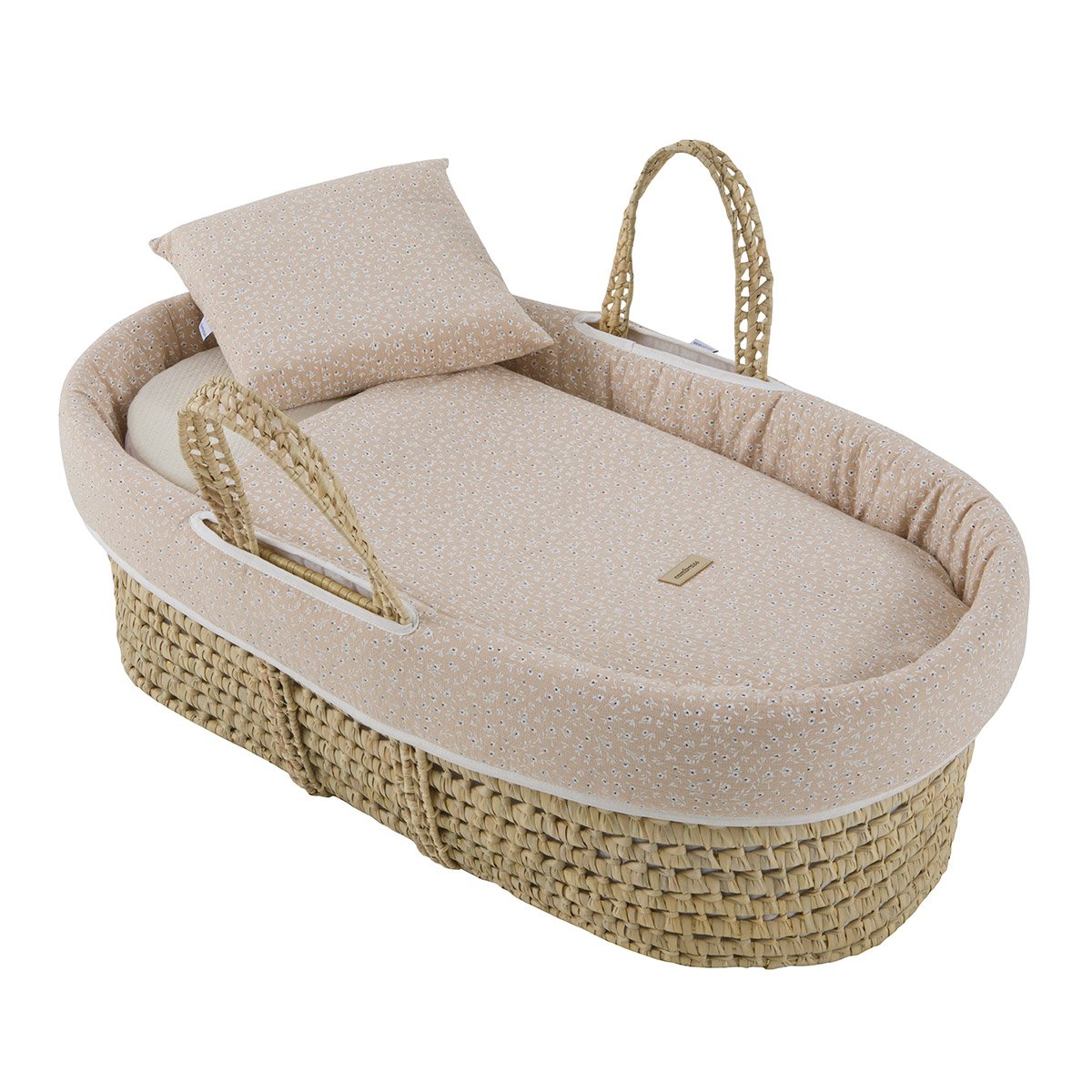 Cambrass - Moisés de mimbre (39x80x25cm) Cambrass Supersoft.