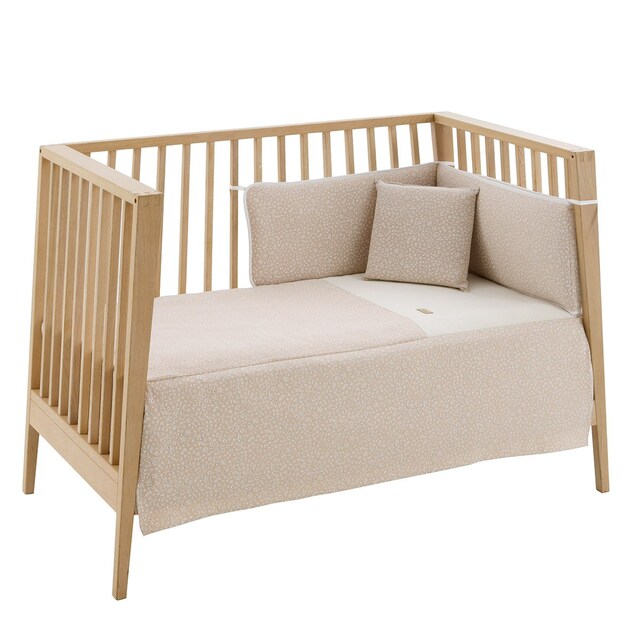 Imagen 0 de Juego de 2 piezas para cuna (60x120 cm): colcha + protector Cambrass Supersoft