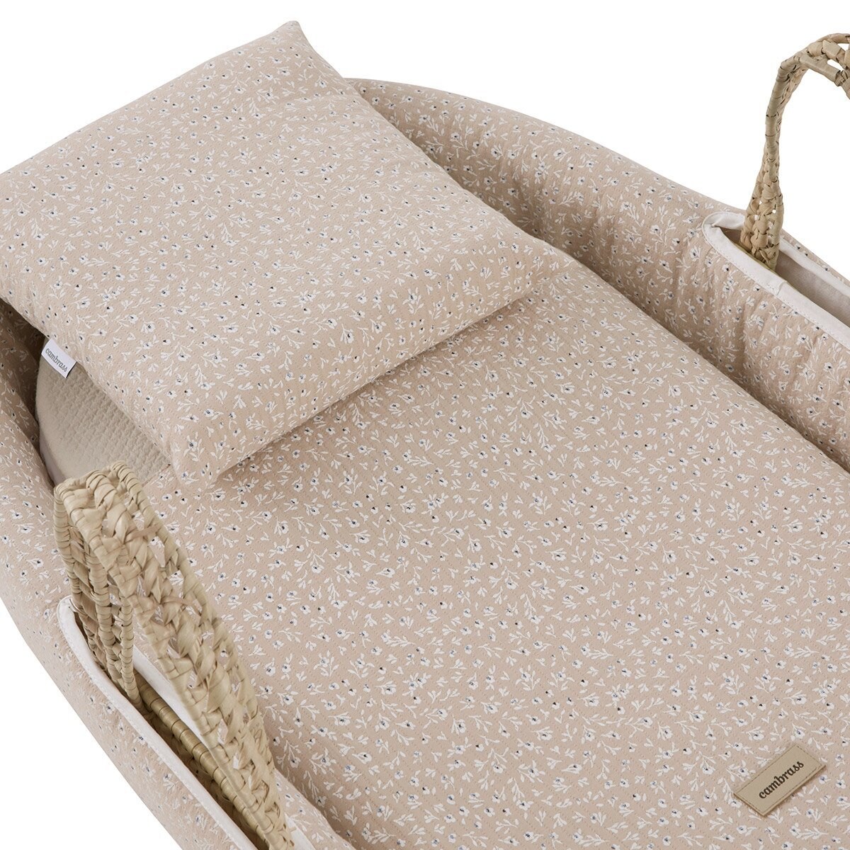 Moisés con patas (39x80x25 cm) Cambrass Supersoft Rosa-3