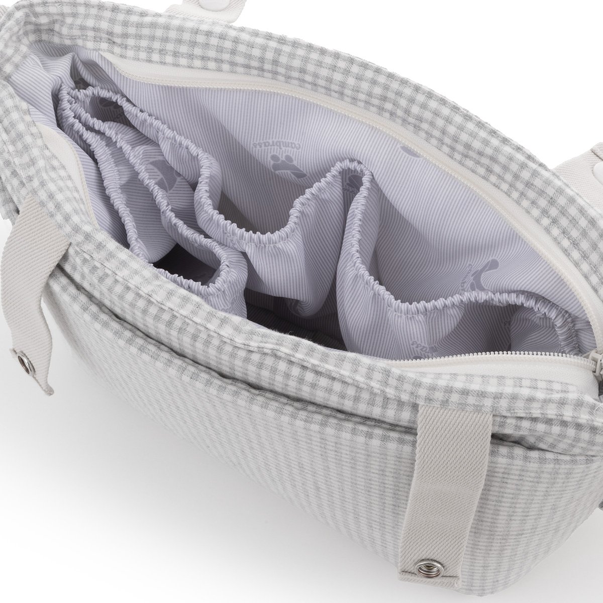 Bolso para silla de paseo Cambrass Mother bag - Gris claro Gris claro-4