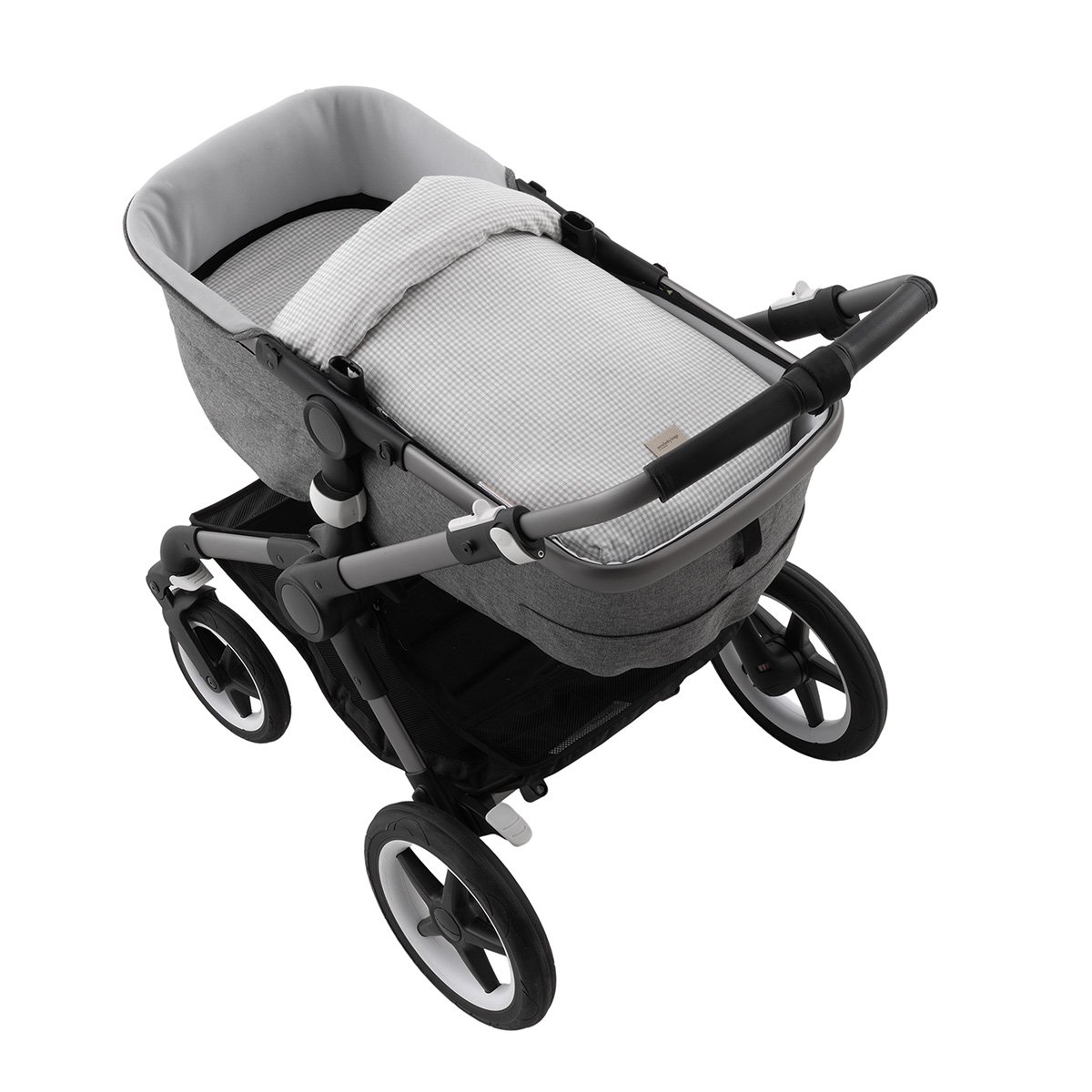 Saco para capazo + colchoneta Cambrass Mother bag - Gris claro Gris claro-1