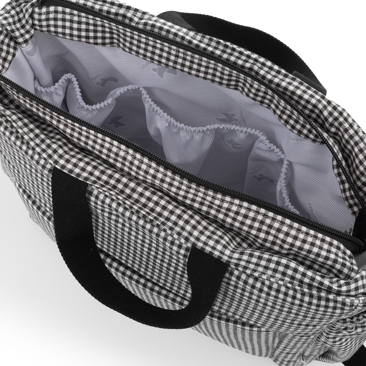 Bolso de maternidad Cambrass Mother bag - Gris claro Negro-4