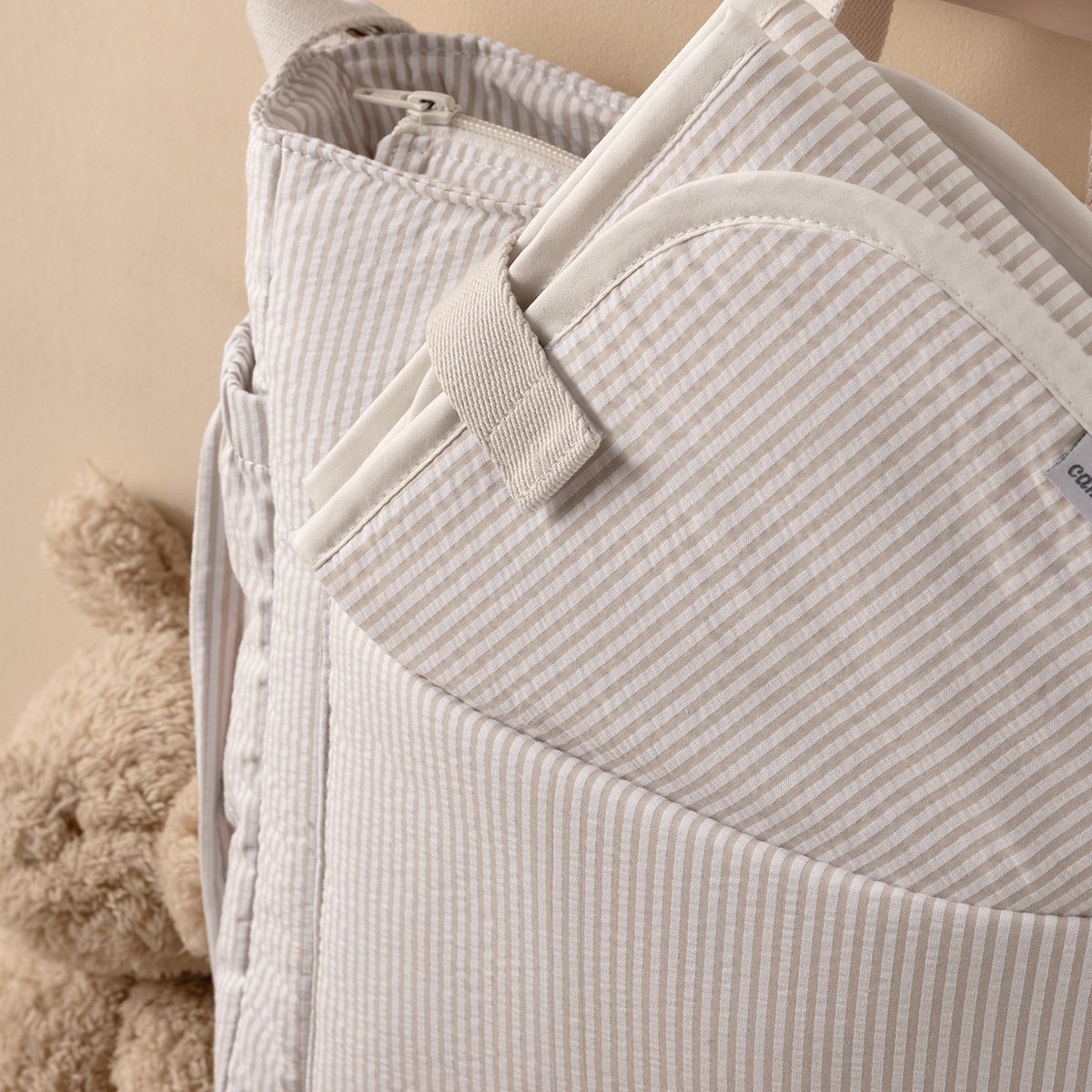 Imagen 6 de Bolso de maternidad Cambrass Textil Beauty - Azul claro Blanco oregón