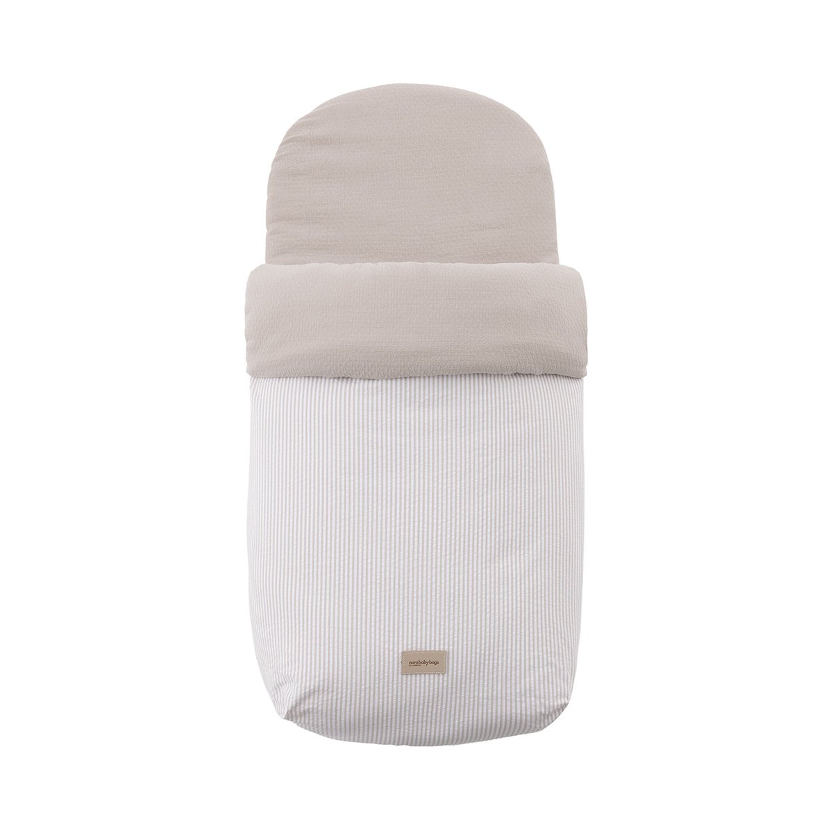 Saco para capazo + colchoneta Cambrass Textil Beauty - Blanco oregón Blanco oregón-2