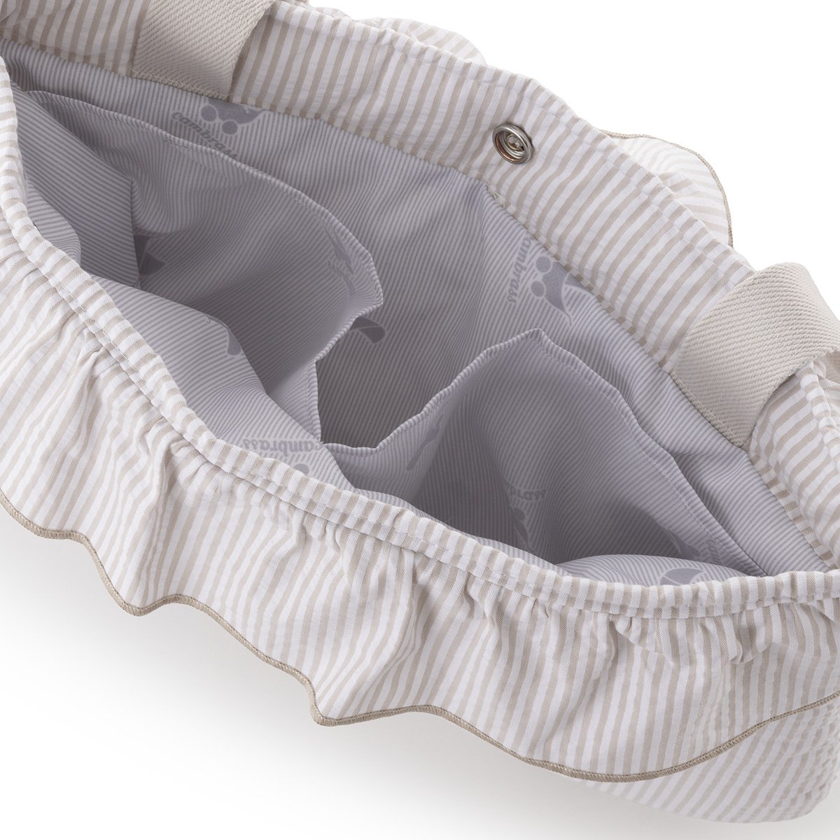 Bolso para silla de paseo Cambrass Textil Beauty - Blanco oregón Blanco oregón-3