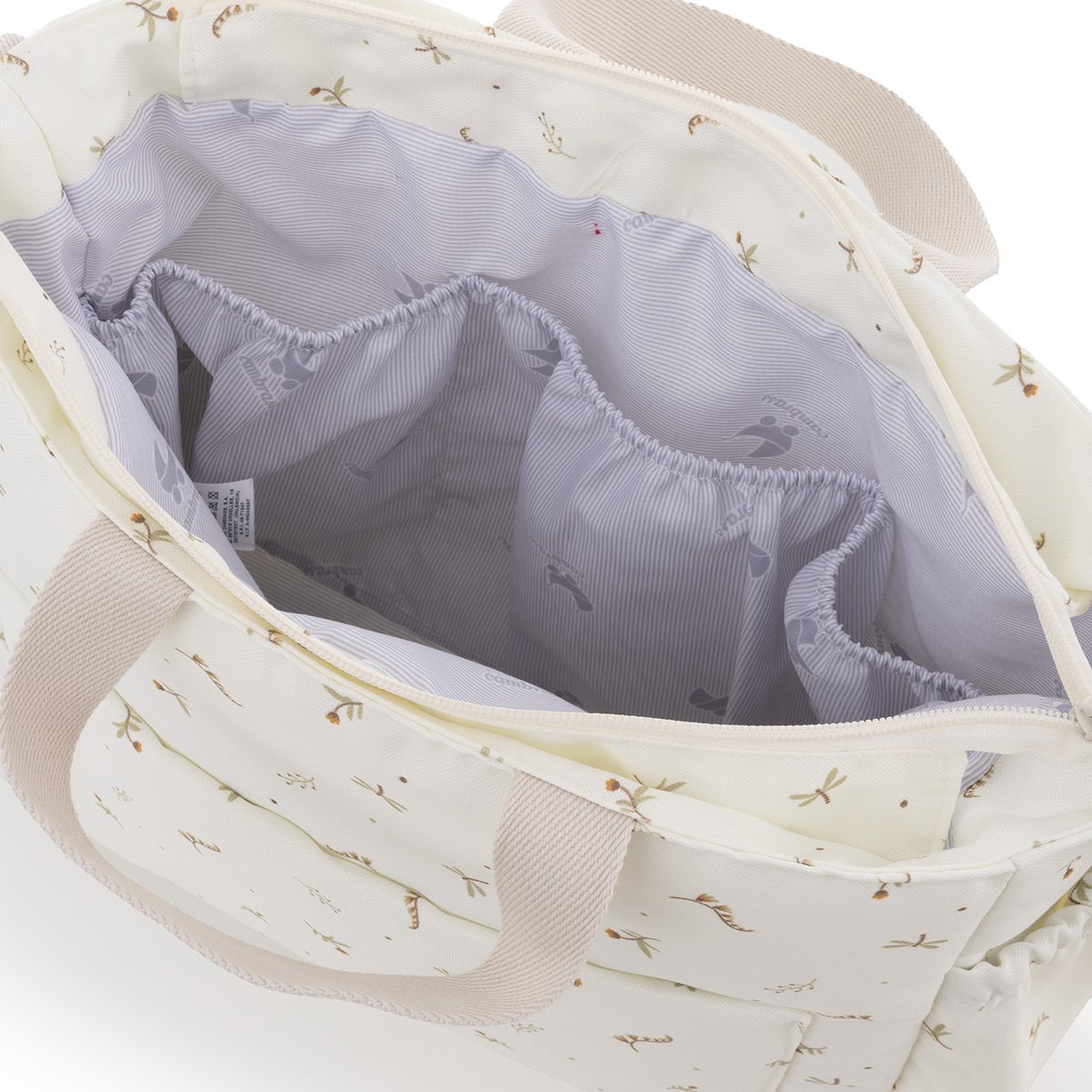 Bolso de maternidad Cambrass Mother bag - Verde metal Verde metal-4