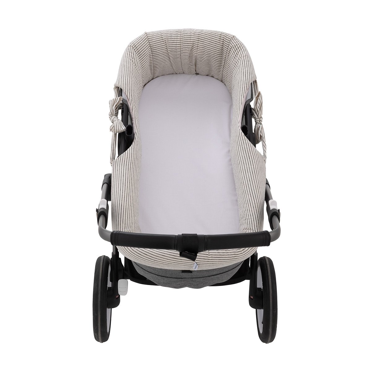 Garnitura capazo reversible cambrass textil beauty Blanco Hueso-1