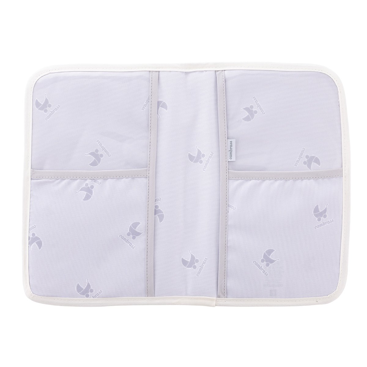 Imagen 2 de Portadocumentos Cambrass Textil Beauty - Blanco Hueso Blanco Hueso