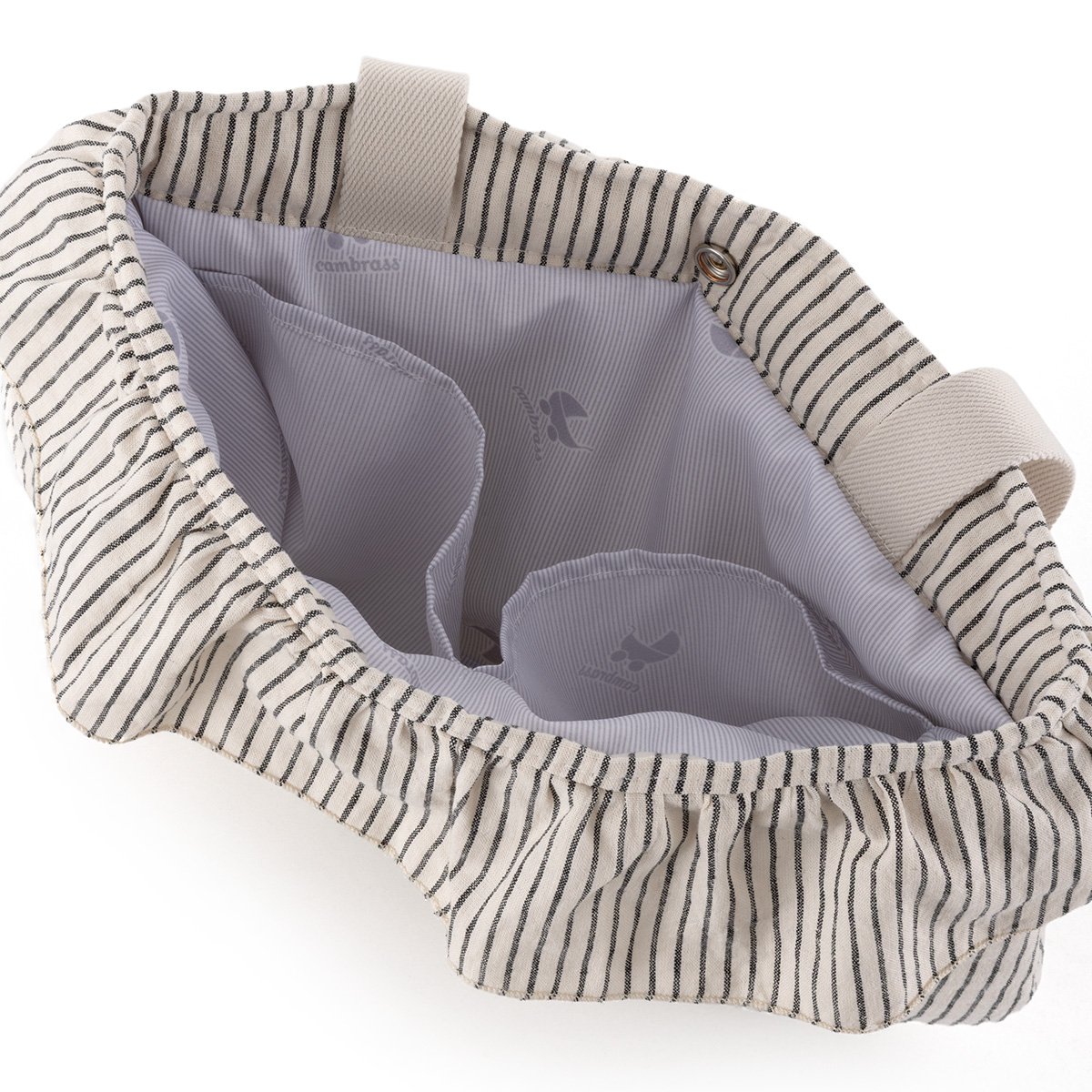 Bolso para silla de paseo Cambrass Textil Beauty - Blanco Hueso Blanco Hueso-3