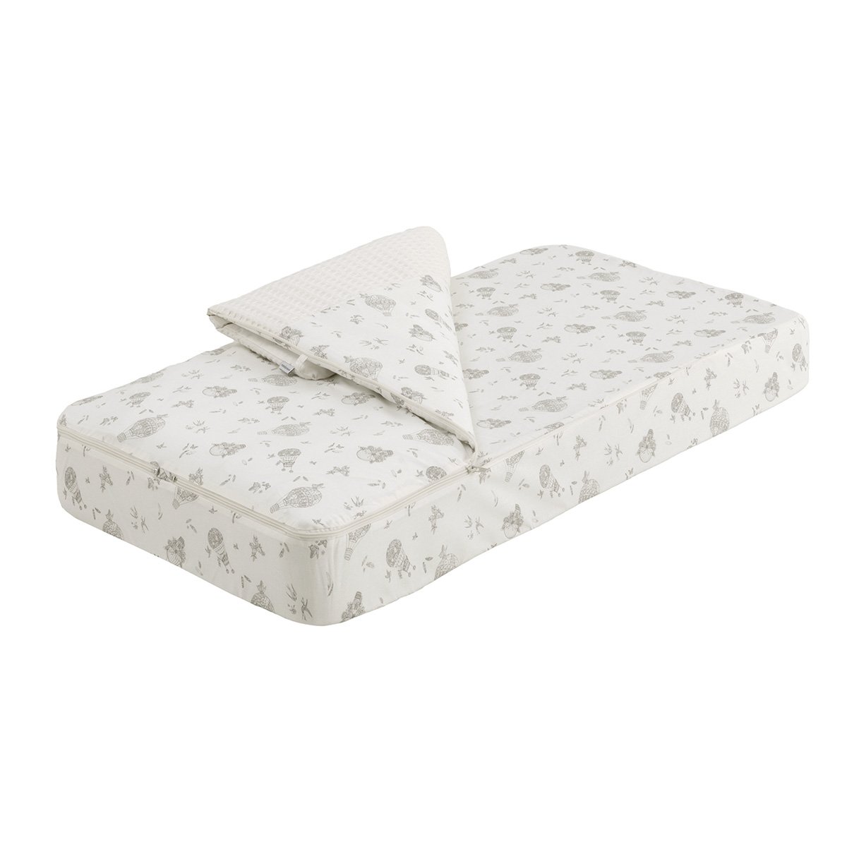 Saco para cuna (60x120cm) Cambrass Luxury - Blanco roto Blanco roto-2