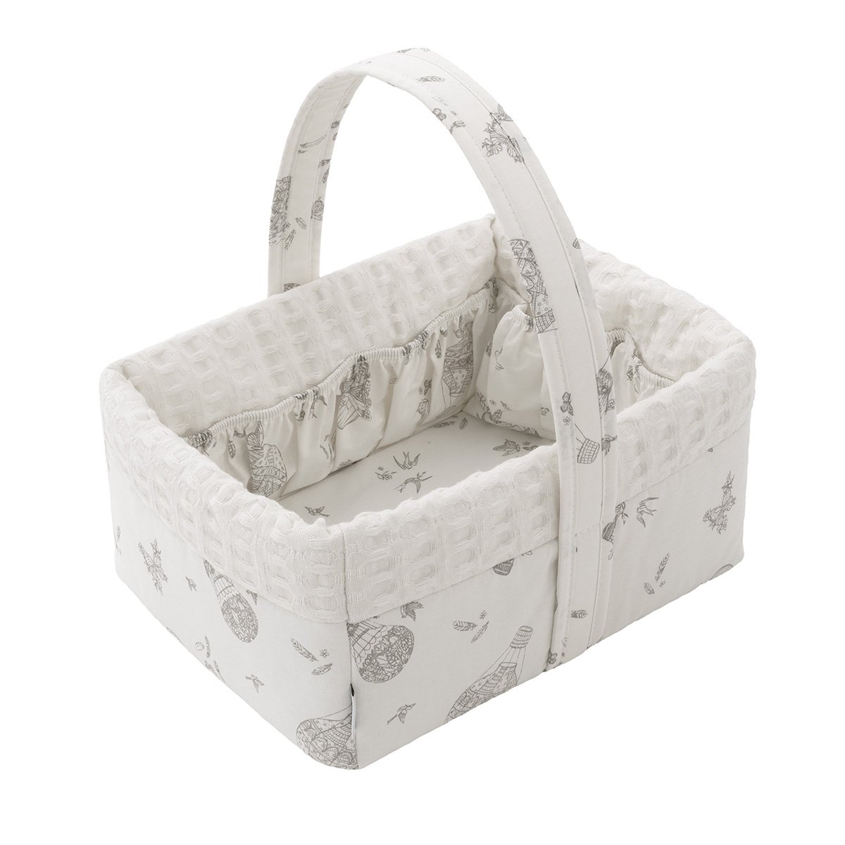Imagen 1 de Cesta Infantil Cambrass Luxury Blanco roto