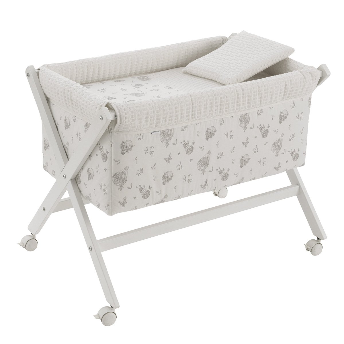 Cambrass - Minicuna con patas (55x87x74cm) Cambrass Luxury.