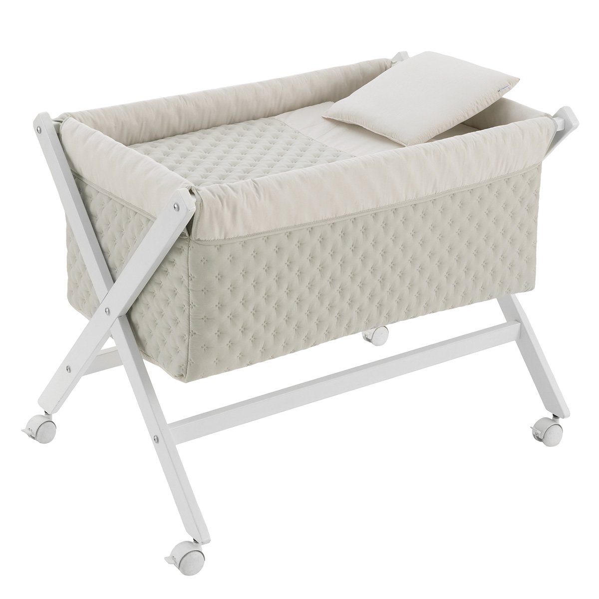 Cambrass - Minicuna con patas (55x87x74cm) Cambrass Supersoft.