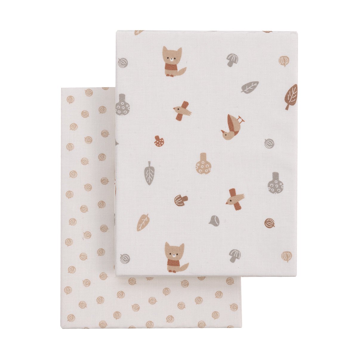 Pack 2 sábanas bajeras para cuna (60x120x17 cm) Cambrass Luxury - Piedra Natural Piedra Natural-2