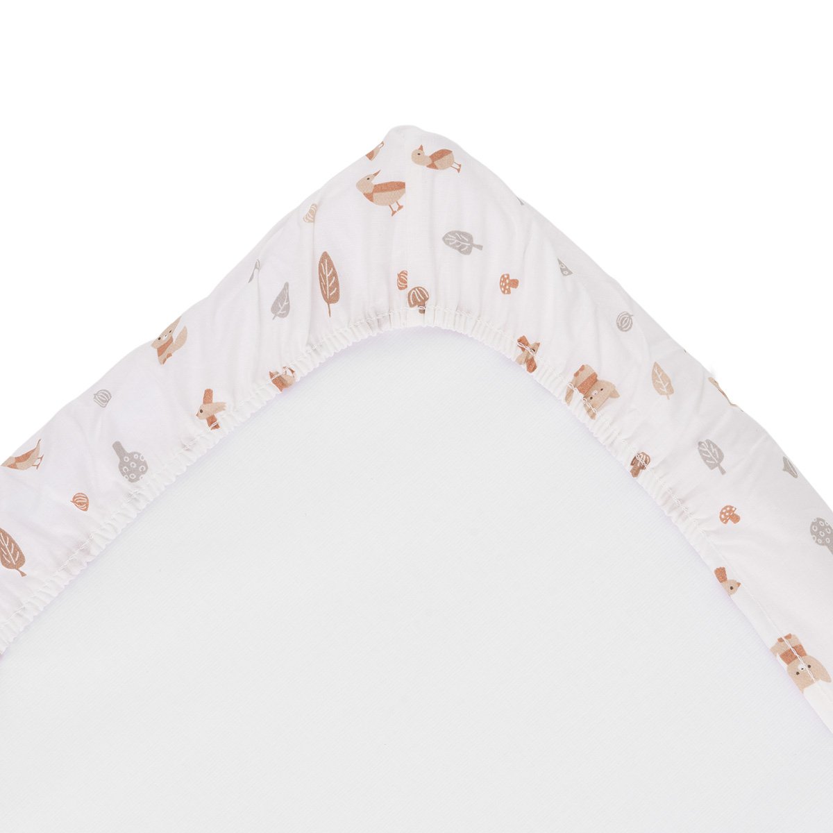 Pack de 2 sábanas bajeras para minicuna (50x82x10 cm) Cambrass Luxury - Piedra Natural Piedra Natural-3