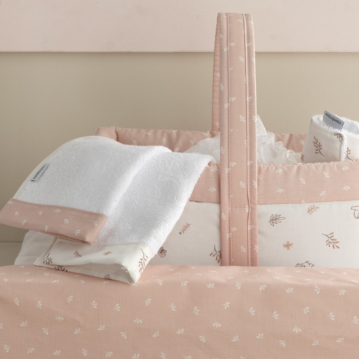 Imagen 3 de Cesta Infantil Cambras princess - Rosa pastel Rosa pastel