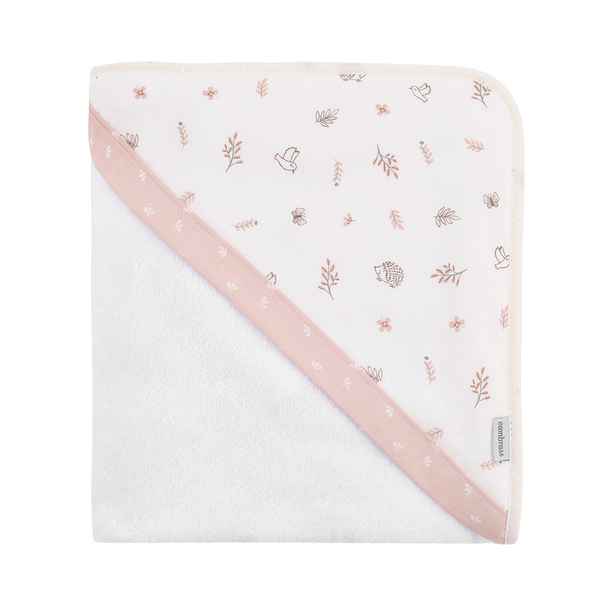 Imagen 1 de Capa de baño (100x100 cm) Cambrass princess - Rosa pastel Rosa pastel