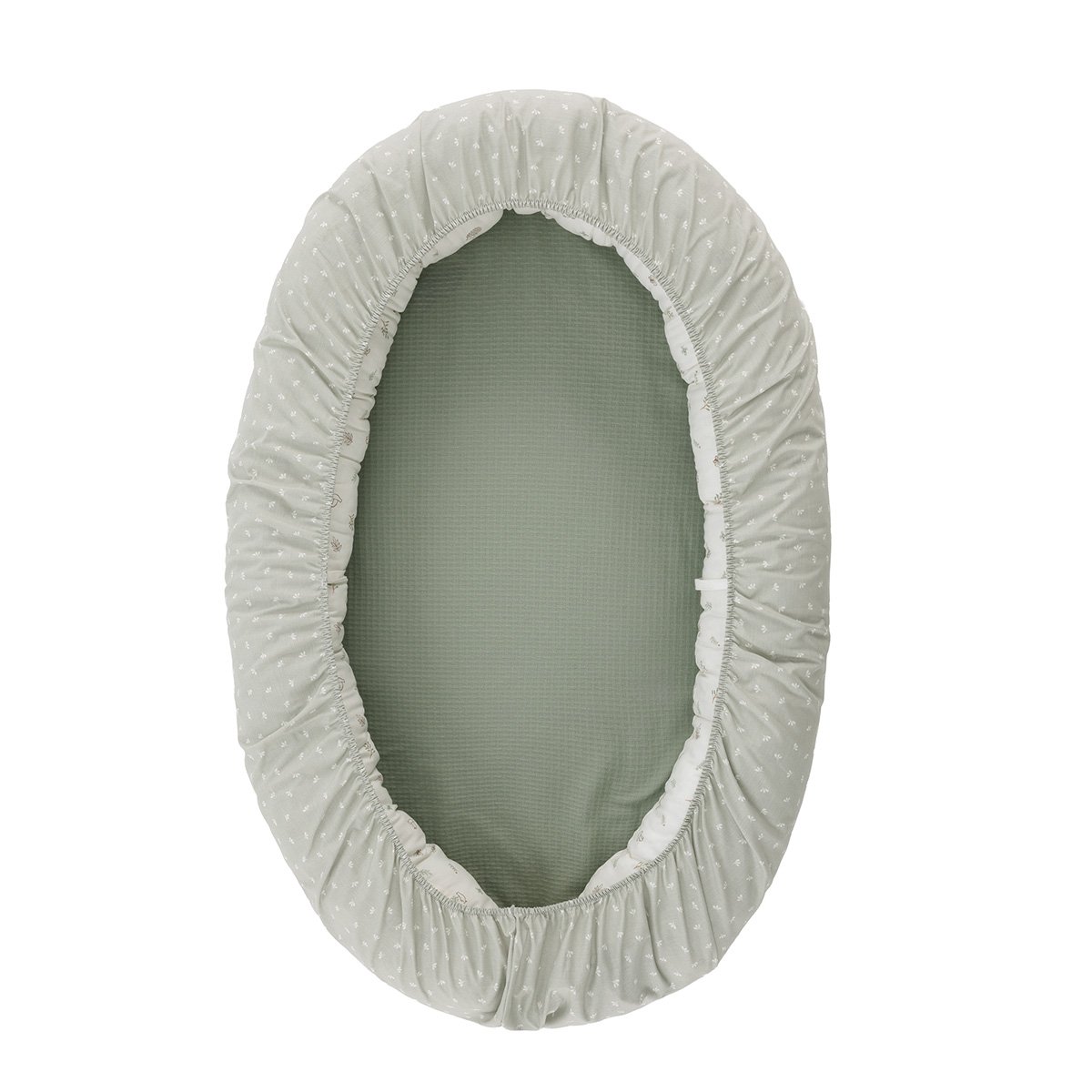 Cuna nido Cambrass Microprint - Verde Agua Verde Agua-2
