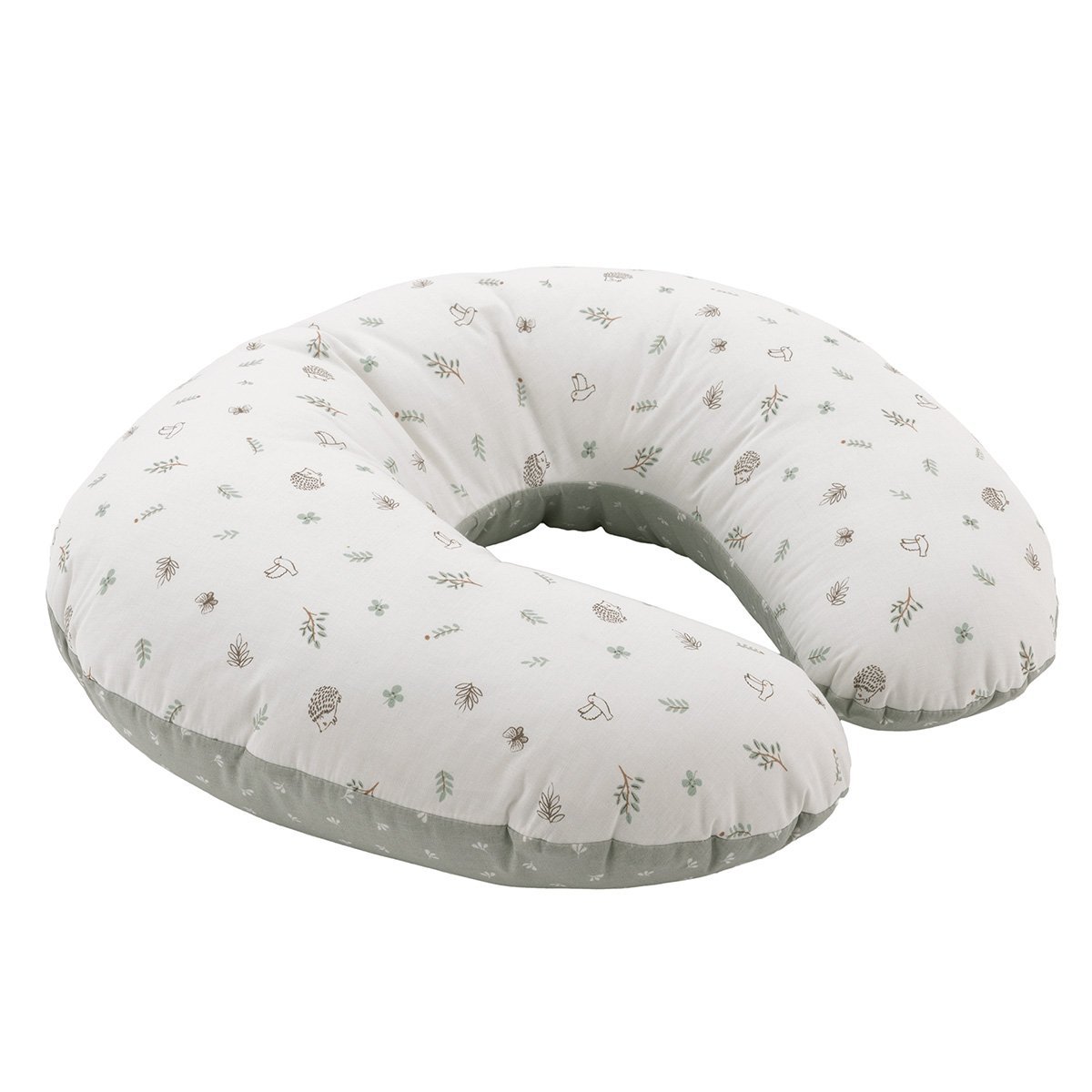 Cojín de lactancia pequeño Cambrass Microprint - Verde Agua Verde Agua-1
