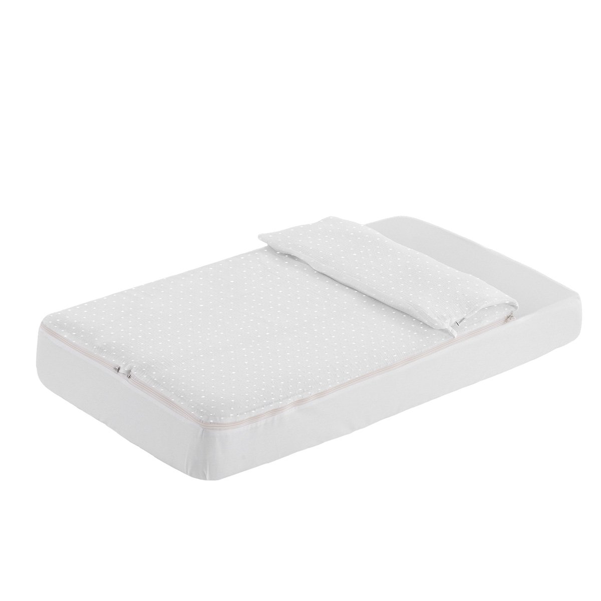Imagen 0 de Saco para cuna (60x120cm) Cambrass deluxe Blanco Algodón
