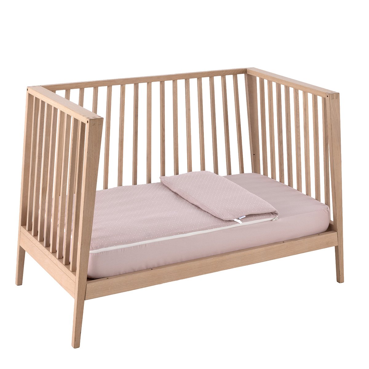Imagen 3 de Saco para cuna (60x120cm) Cambrass princess - Rosa palo Rosa palo