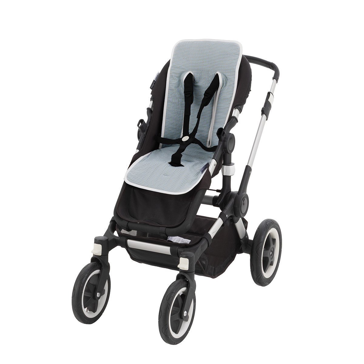 Imagen 0 de Colchoneta silla paseo universal recta Cambrass Textil Beauty Azul claro