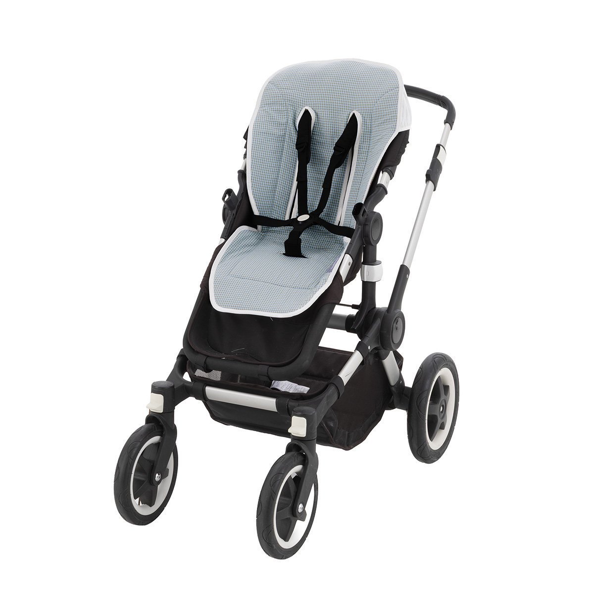 Imagen 0 de Colchoneta silla paseo universal ovalada Cambrass Textil Beauty Azul claro