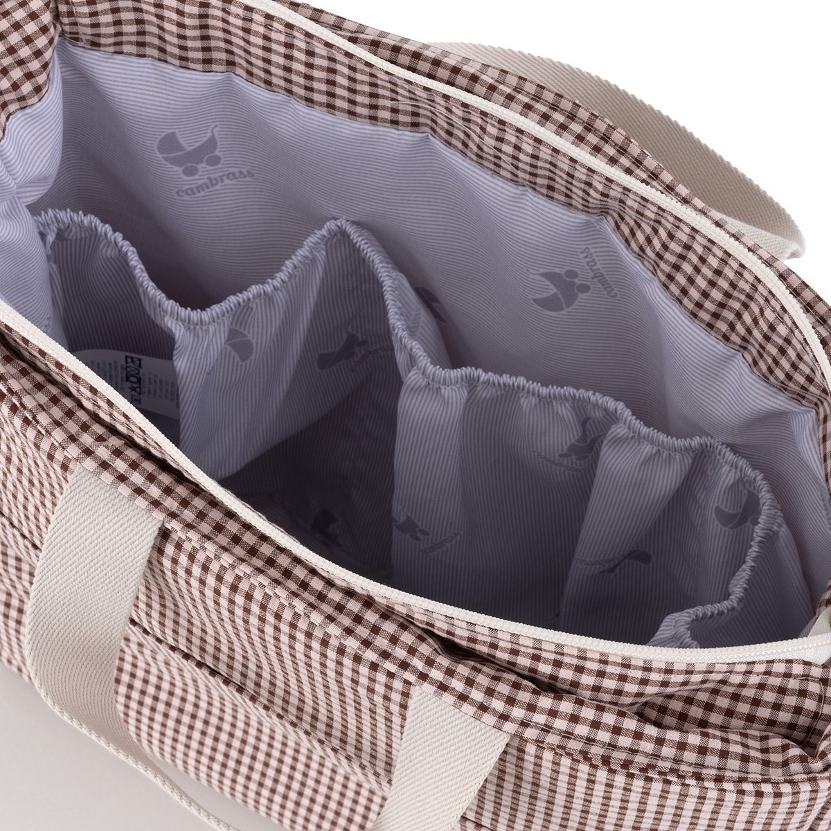 Imagen 4 de Bolso de maternidad Cambrass Textil Beauty - Rosa claro Rosa claro