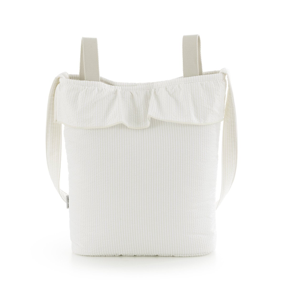 Imagen 0 de Bolso para silla de paseo Cambrass rayas Blanco Algodón