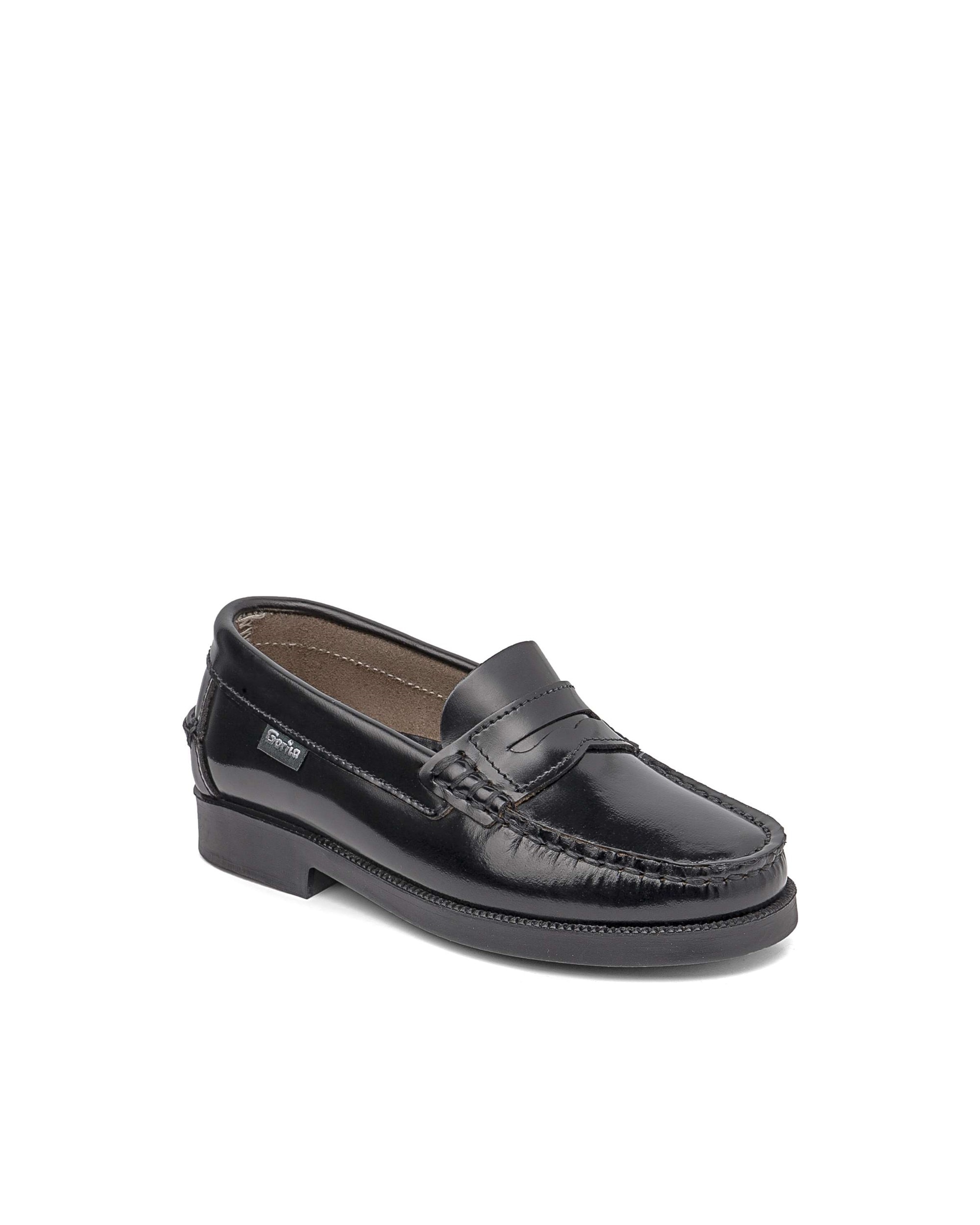 Mocasines de niños de piel - Gorila - Negro Negro-2