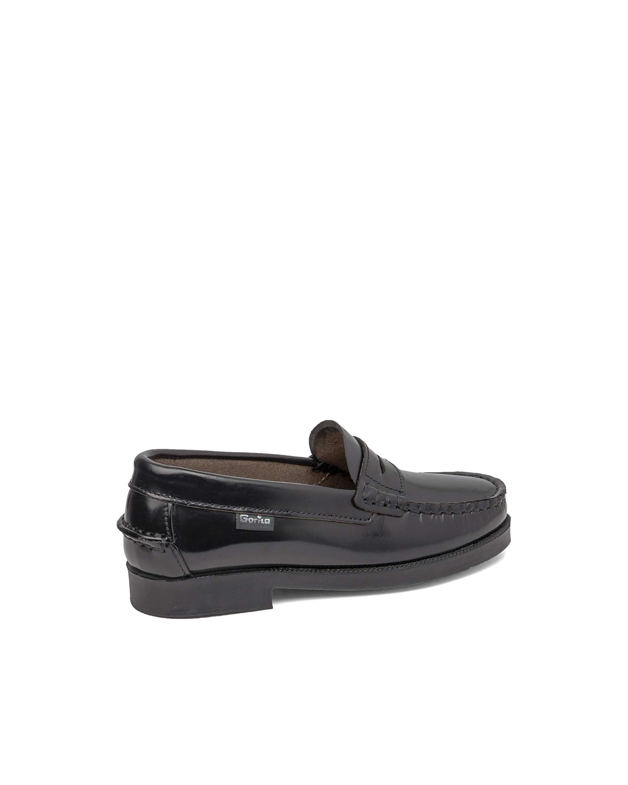 Mocasines de niños de piel - Gorila - Negro Negro-3
