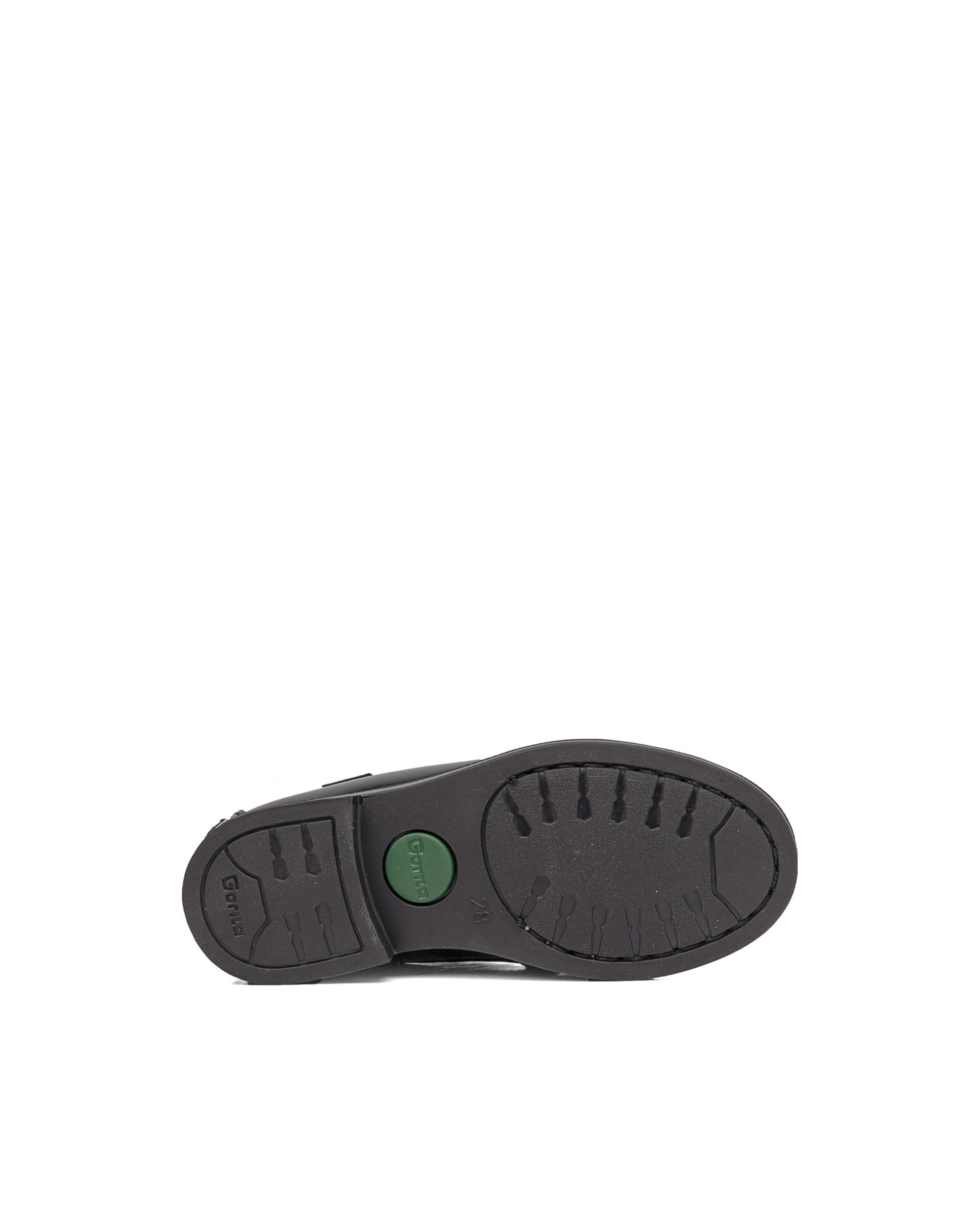 Mocasines de niños de piel - Gorila - Negro Negro-4