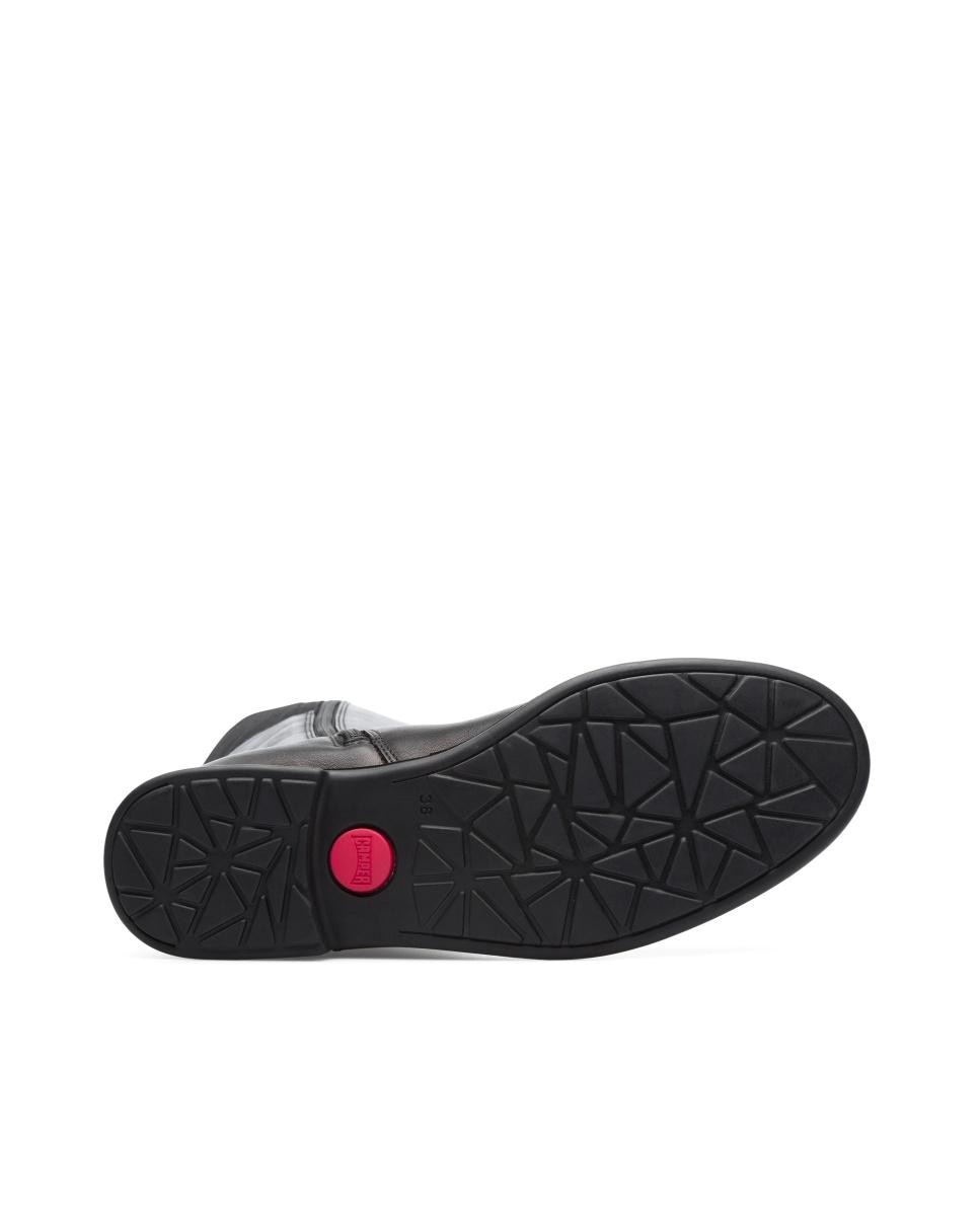 Botas de mujer supersoft de piel lisas - Camper - Negro Negro-4