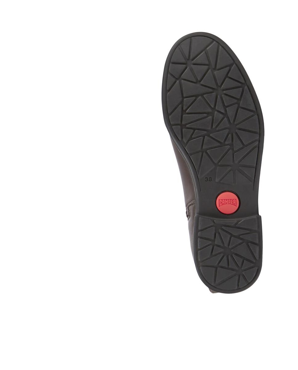 Botas de mujer mil en piel - Camper - Marrón oscuro Marrón oscuro-5