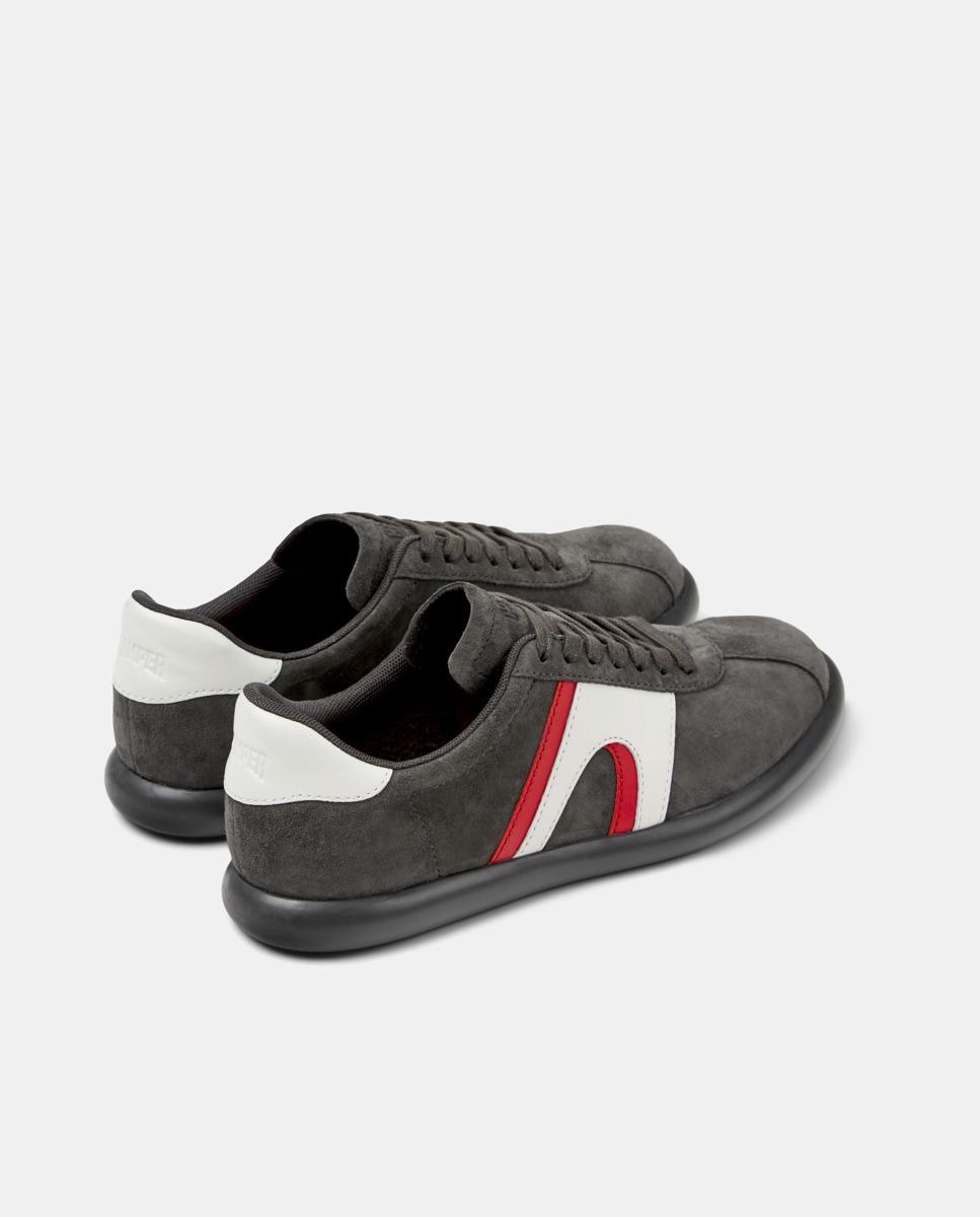 Imagen 2 de Zapatillas de mujer pelotas soller de piel - Camper - Gris Gris