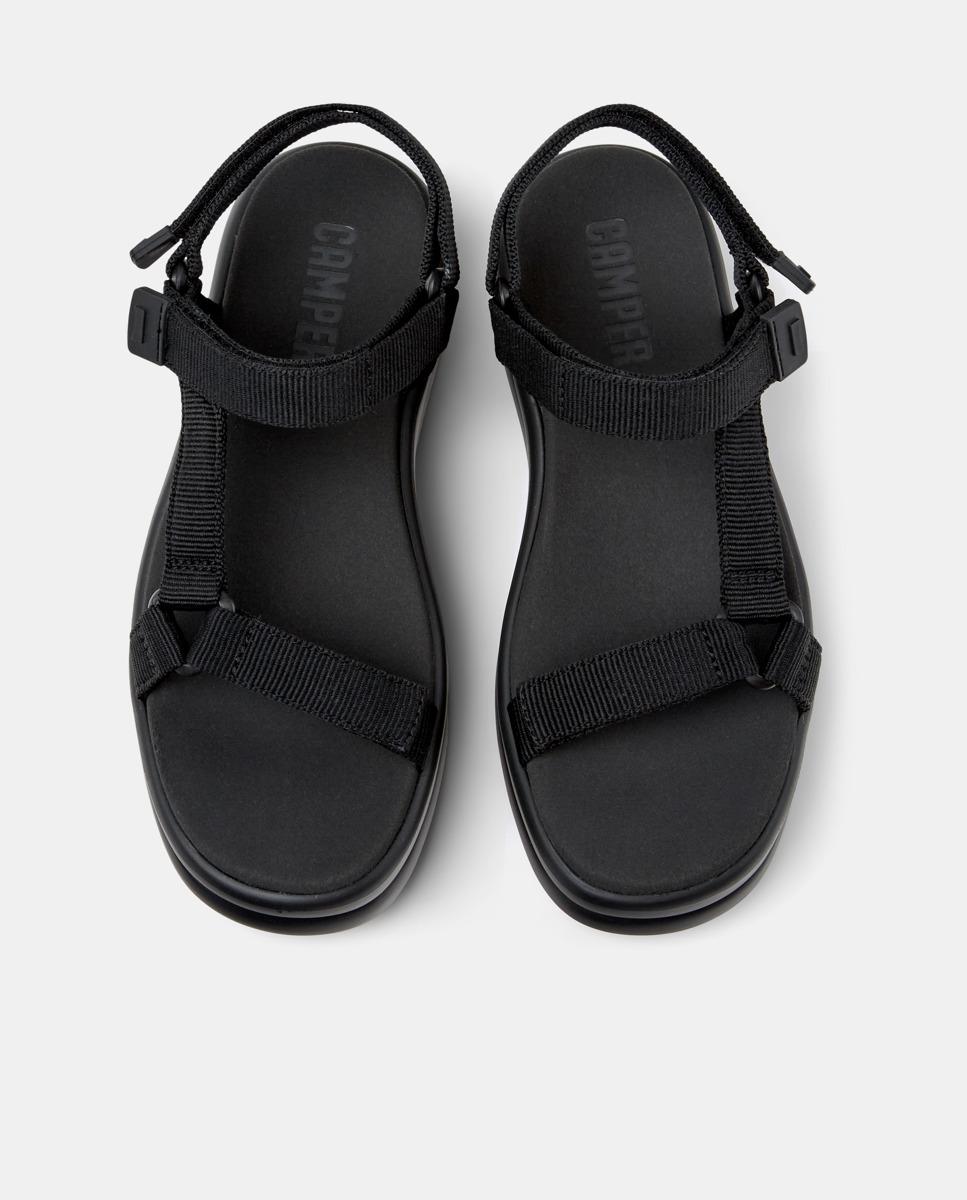 Sandalias de tacón de mujer pelotas flota up twins plataforma - Camper - Negro Negro-3