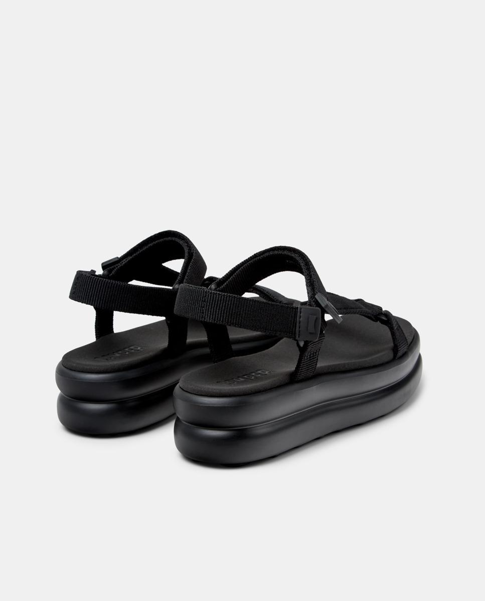 Sandalias de tacón de mujer pelotas flota up twins plataforma - Camper - Negro Negro-2