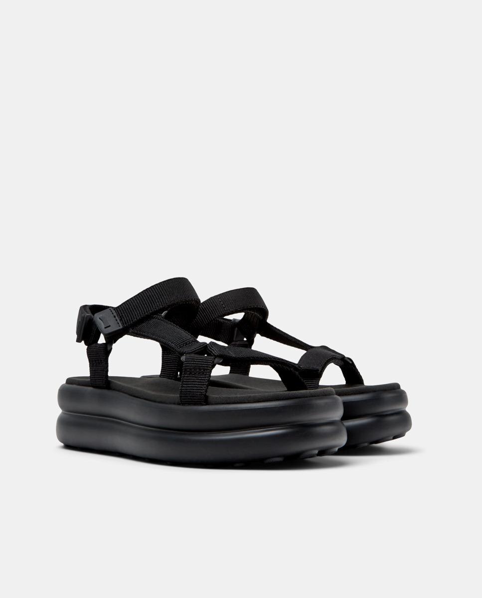 Sandalias de tacón de mujer pelotas flota up twins plataforma - Camper - Negro Negro-5
