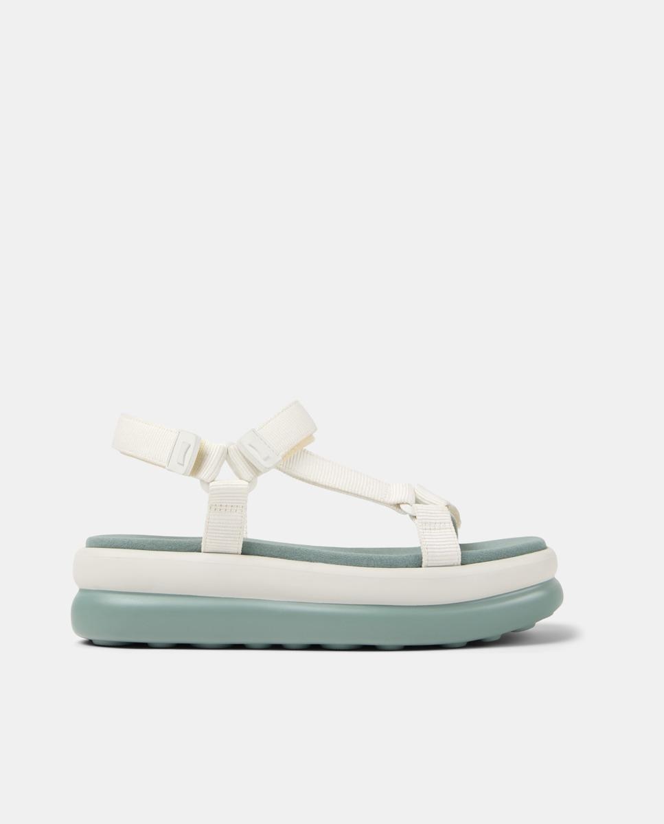 Camper - Sandalias de plataforma de mujer Pelotas Flota Up con cierre adherente.