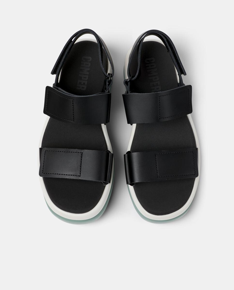 Sandalias de plataforma de mujer Pelotas Flota Up de piel · Camper