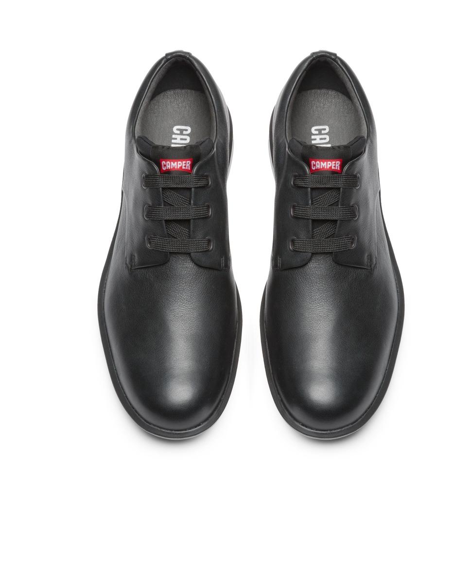 Camper - Zapatos de cordones de hombre atom work de piel lisos.