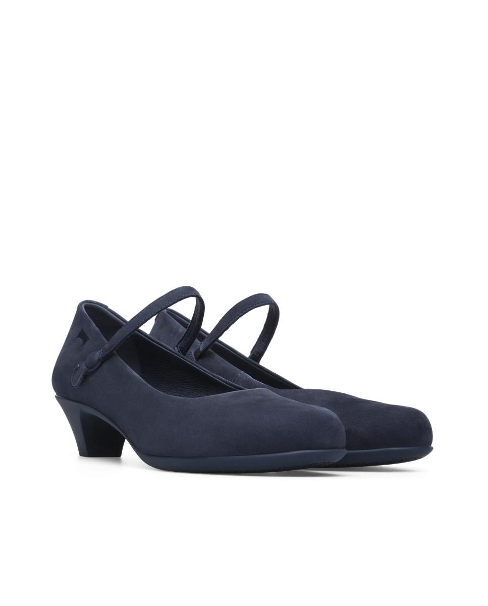 Zapatos de salón de mujer helena con tacón - Camper - Azul marino Azul marino-2