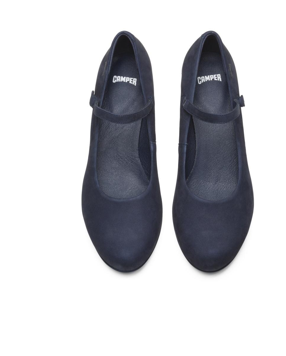 Zapatos de salón de mujer helena con tacón - Camper - Azul marino Azul marino-3