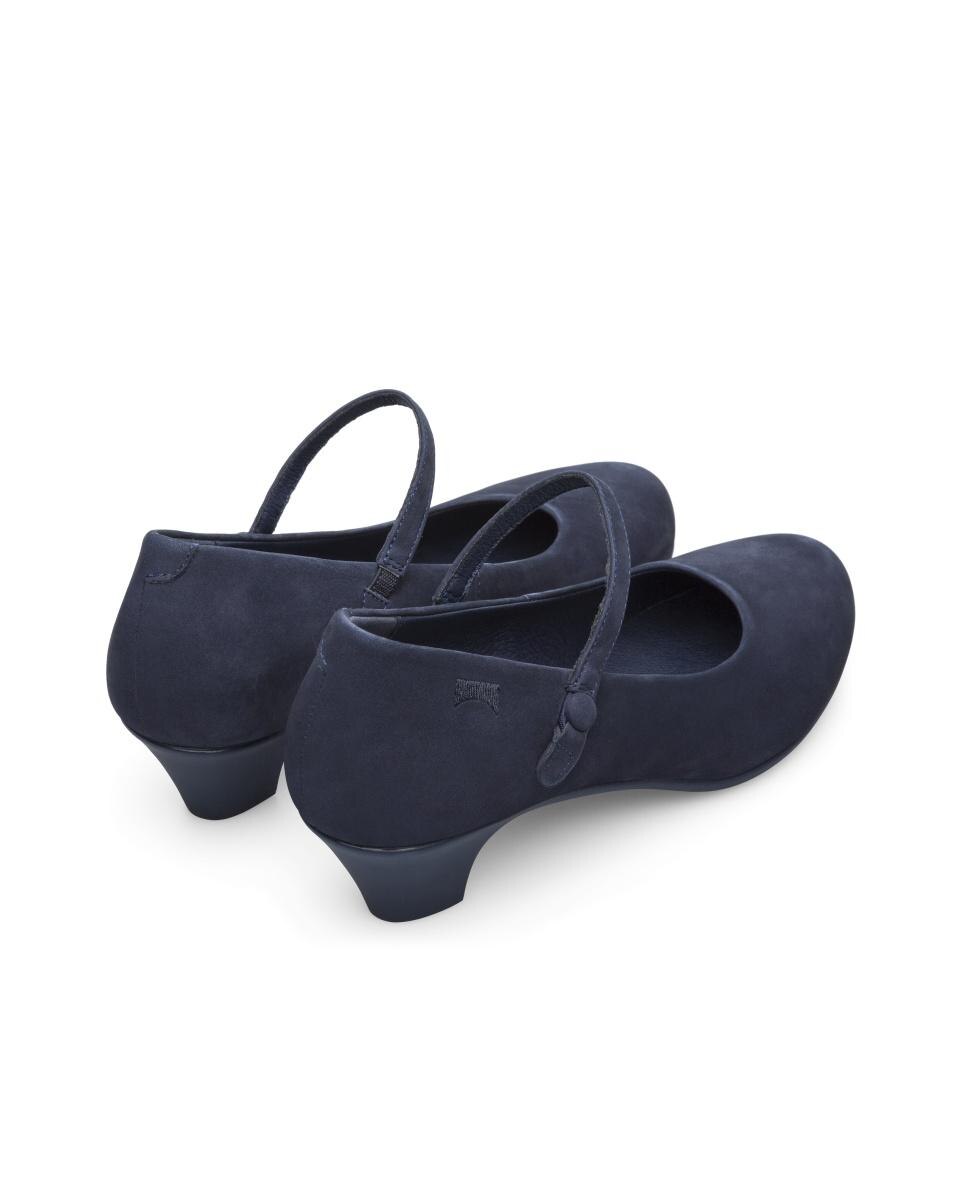 Zapatos de salón de mujer helena con tacón - Camper - Azul marino Azul marino-4