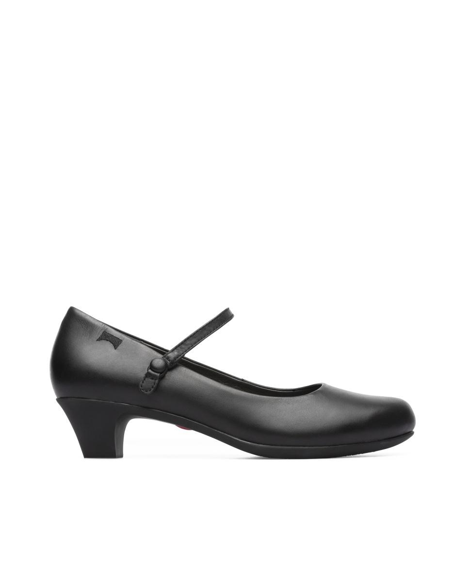 Zapatos de salón de mujer helena con tacón - Camper - Negro Negro-1